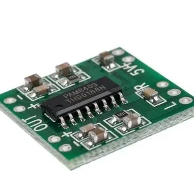 PAM8403 5V Two-channel Stereo Mini Class-D 3W+3W Audio Amplifier
