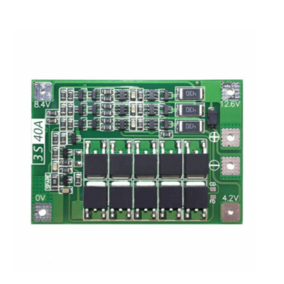 12.6V BMS 3S 40A 18650 Lithium Battery Protection Board With Balance