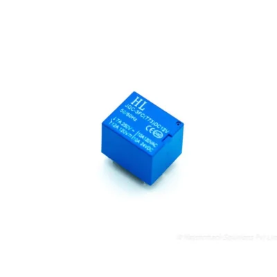 12V PCB Mount Sugar Cube SPDT Relay – 5 Pin 7A