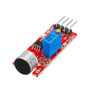 Sound Detection Sensor Module Red/Blue for Arduino/Raspberry Pi/Other Microcontrollers