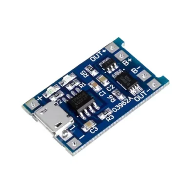 TP4056 (Micro USB with Current Protection) 1A Li-ion Battery Charging Module