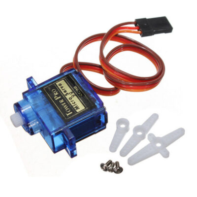 SG90 9g Micro Servo Motor 180° Plastic Gear Servo for Arduino, Robotics & RC Projects