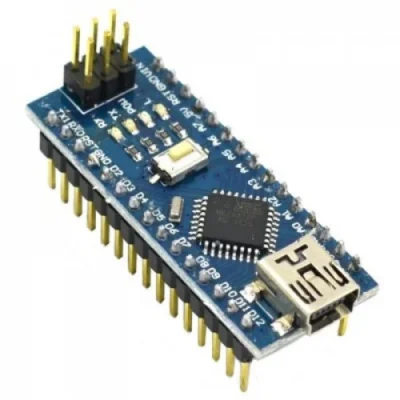 Nano CH340 Chip Board without USB cable compatible with Arduino (Soldered)