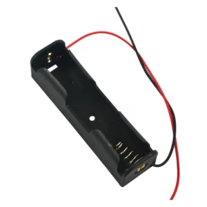 18650X1 Single Battery Cell Holder/Case with Wire