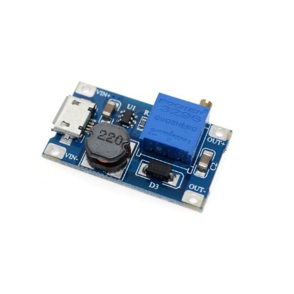 MT3608 2A DC-DC Boost Converter Step Up Module with micro usb