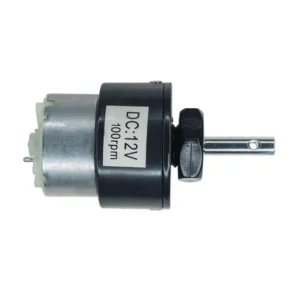 DC 12V 100RPM Gear Motor Centre Shaft DC Geared Motor Heavy Duty Motor