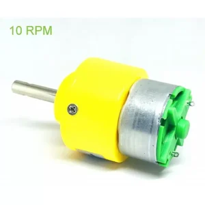 DC 12V 10RPM Metal Geared Motor