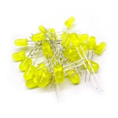 Good Quality Diffused 3mm LED - Yellow