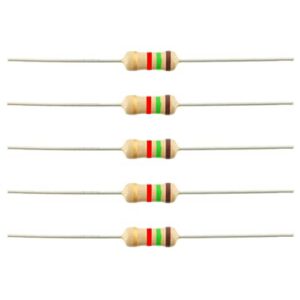 1.5K Ohm Carbon Film Resistor - 0.25W