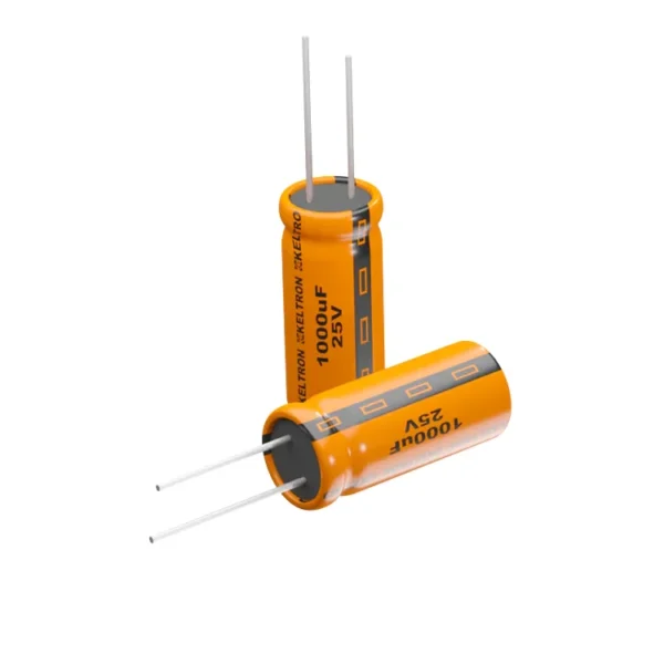 1000uf / 25v KELTRON High Quality Electrolytic Capacitor