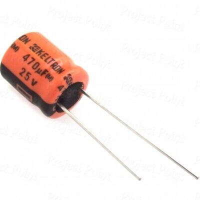 470uF 25V Radial Electrolytic Capacitor High Performance Capacitor KELTRON