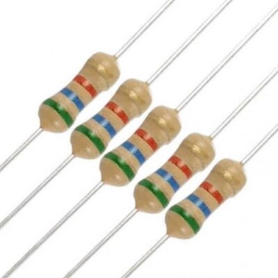 5.6K Ohm Carbon Film Resistor - 2W