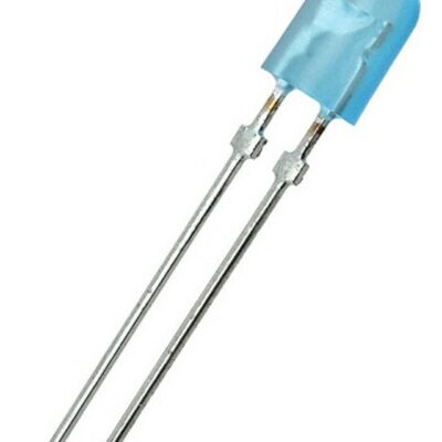 Good Quality Oval Diffused 5mm LED - Blue