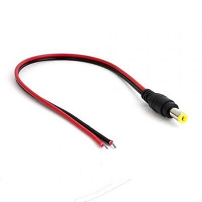 Male DC Power Heavy Connectors for CCTV Surveillance Camera