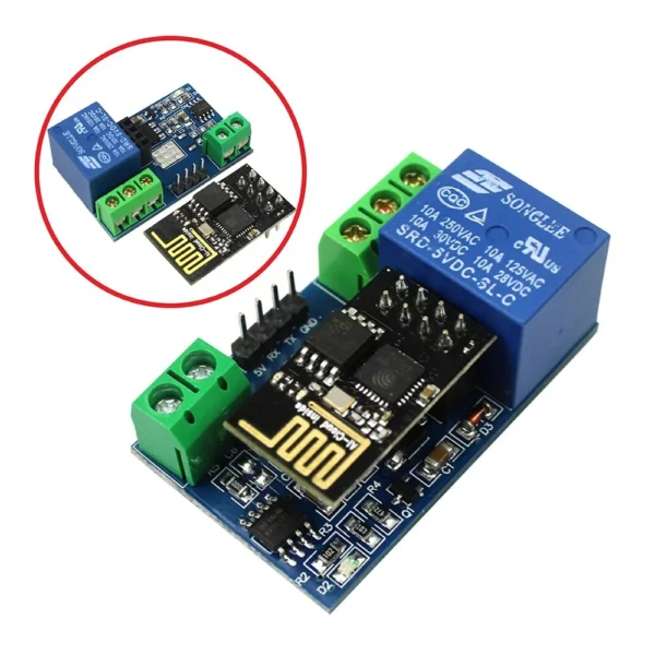 ESP8266 WiFi 5V 1 Channel Relay Module