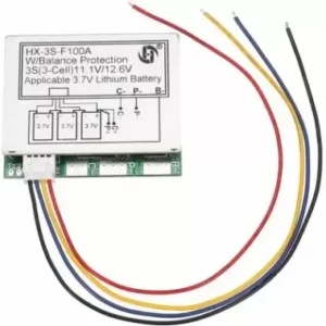 3S 100A BMS PCB 11.1V 12.6V Li-ion Lithium ion 3 cell 18650 Battery Protection Board