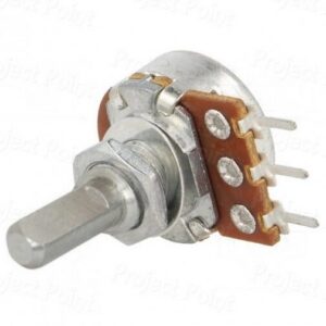 100K Ohm Linear Taper 16mm Rotary Potentiometer Elcon