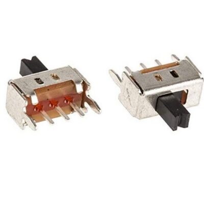 3 Pin Leg 2 Position SPDT 1P2T PCB Panel Mini Vertical Slide Switch