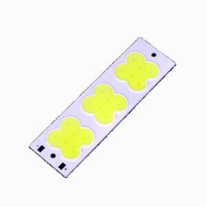 3.7v - 4V Flower Shape COB led light [ Color - Cool White ]