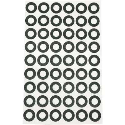 Single Hole Electrical Insulating Adhesive Mat for 18650 Battery Cell Terminal Insulation-25Pcs