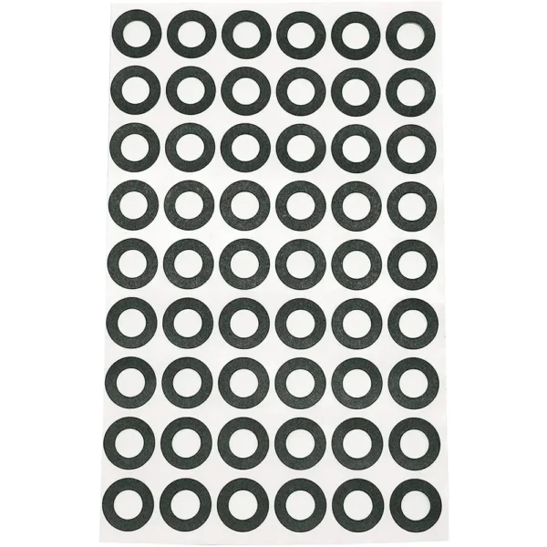 Single Hole Electrical Insulating Adhesive Mat for 18650 Battery Cell Terminal Insulation-24Pcs