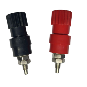 BTI-30 Terminal Connector for Panel Mounting 30Amp Black and Red