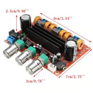 DB4 TPA3116D2 50Wx2+100W OEM IC 2.1 Channel Digital Subwoofer Amplifier Board 12V-24V