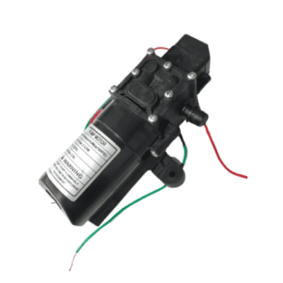 80W High Pressure Mini Diaphragm Water Pump 12v Self Priming 3.1 LPM 100 psi