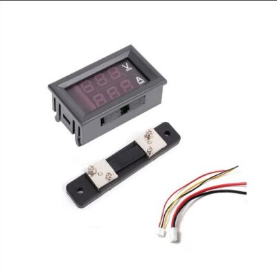 0.28 inch Digital Voltmeter Ammeter DC 100V 50A LED Amp Volt Meter With Shunt