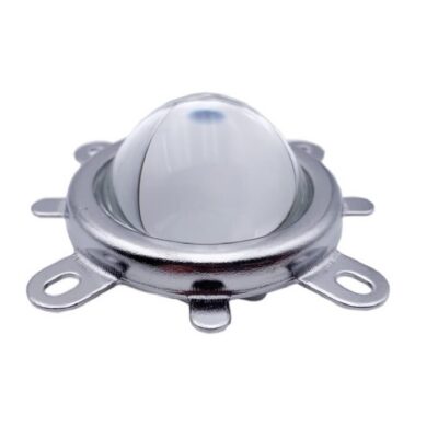 High power LED 20-100W lamp bead lens 44MM optical glass 90 degree led lens