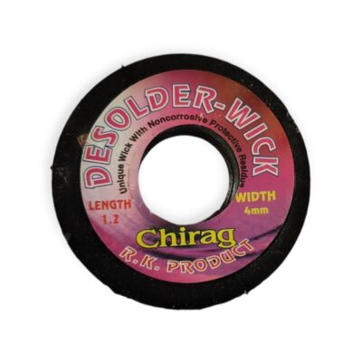 4mm Solder Wick / Desoldering Braid – 1.2 Meter Copper Wick
