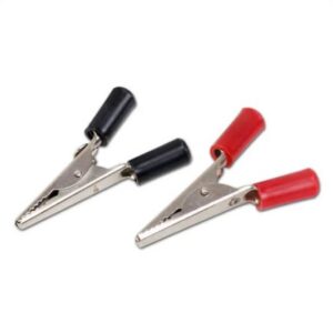 clip 60mm Crocodile Alligator Clip 50 mm Black and Red