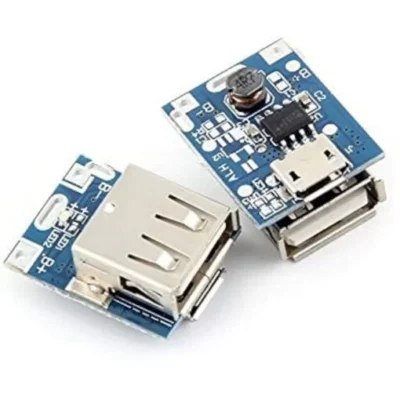Type-C USB 5V 1A Step-Up Booster – Lithium Battery Charging and Protection Module for Power Bank