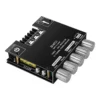 ZK-MT21 bluetooth 5.0 Subwoofer Amplifier Board 50WX2+100W 2.1 Channel Power Audio Stereo Amplifier Tone Board Bass AMP AUX
