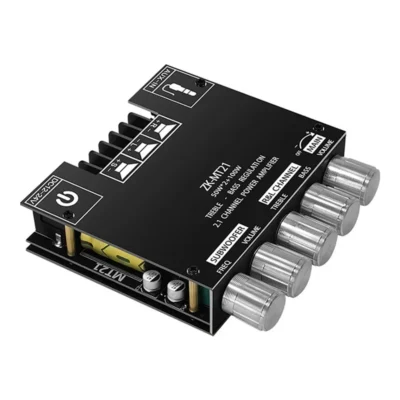 ZK-MT21 bluetooth 5.0 Subwoofer Amplifier Board 50WX2+100W 2.1 Channel Power Audio Stereo Amplifier Tone Board Bass AMP AUX