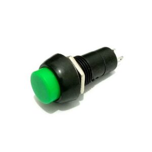 green on off push switch Green PBS-11A 12MM 2PIN Self-Locking Round Plastic Push Button Switch