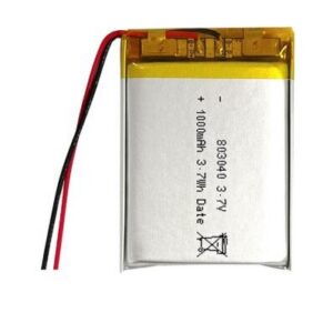 803040 3.7V 1000mAh LiPo Battery | Rechargeable Lithium Polymer Battery Cell