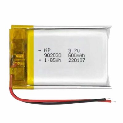 902030 3.7V 600mAh LiPo Rechargeable Battery for Bluetooth Speaker, RC Drone, Toys, DIY & Robotics