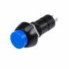 3A 250V Blue Push Button ON/OFF Lock Switch Self Locking Push Switch
