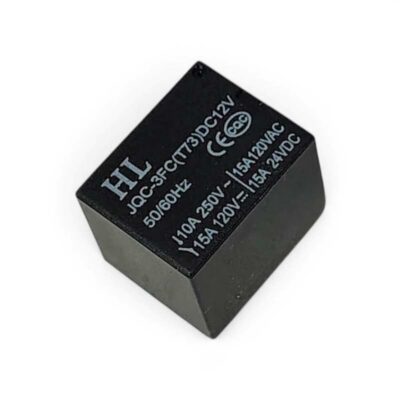5 Pin Mini SPDT Relay 12V 10A 250V PCB Mount Electromagnetic Relay