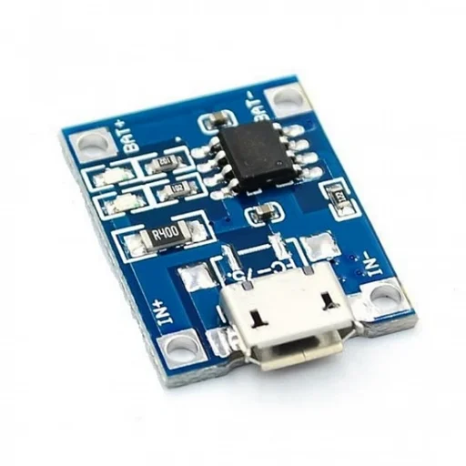 TP4056 1A Li-Ion Lithium Battery Charging Module with Micro USB 3.7V Charger Board
