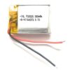 702025 3.7V 400mAh rechargeable Battery for Drone, Toys, Gaming, Robotics bluetoorh Headset, Bluetooth Speaker