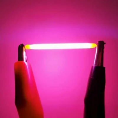 3V 100mA LED Filament 45mm COB Edison Bulb Filament - Pink