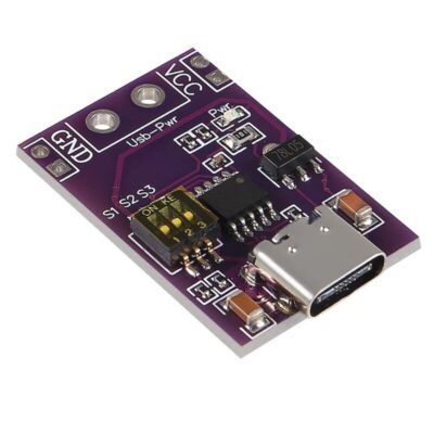 Type-C PD/QC/AFC Fast Charge Decoy Trigger Module – 5V/9V/12V/15V/20V Fixed Output